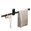 Wall-Mounted No-Punch Bathroom Towel Rack & Hanging Rod