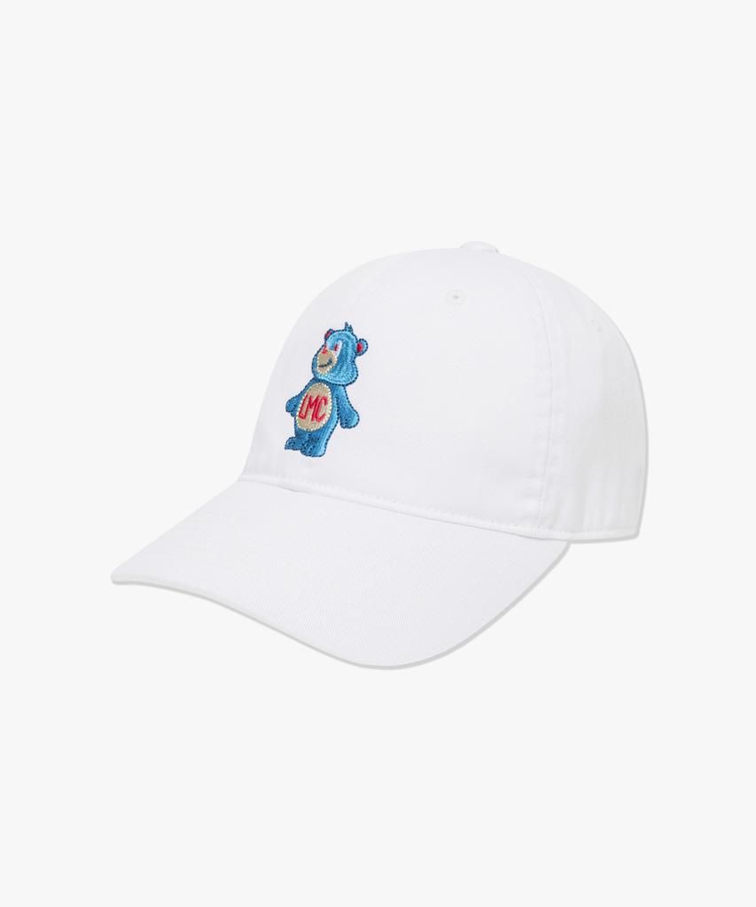 LMC Emb Bear 6Panel Cap White
