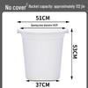 Extra Large Thickened Plastic Bucket with Lid for Household, Water Storage, Enzyme Fermentation