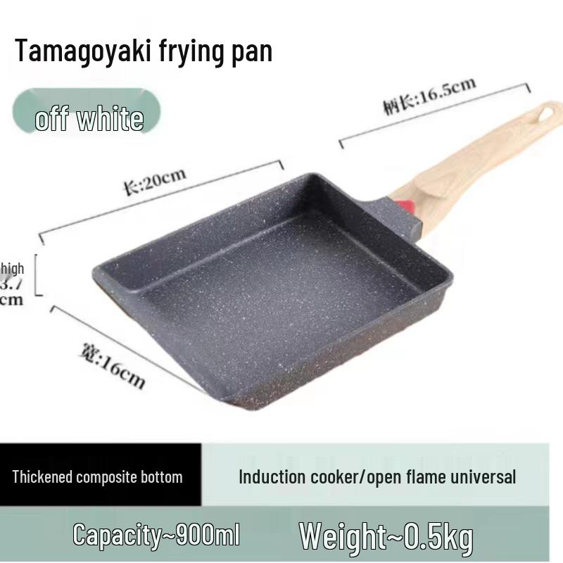 Grenzüberschreitende Antihaft-Tamagoyaki Quadratische Omelettpfanne für das Frühstück