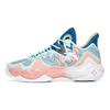 Anta Shock Wave 4 Abrasion Resistant Slip Resistant Low top Basketball Shoes Women's Blue Pink 122231106-2