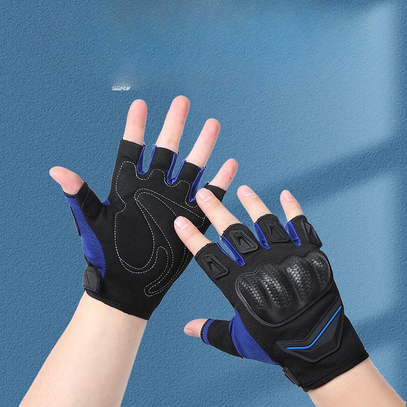 Outdoor Sports Tactics Half Finger Gloves Fitness Cycling Men and Women Motorcycles Anti-slip Breathable Wear Resistant Fighting Gloves