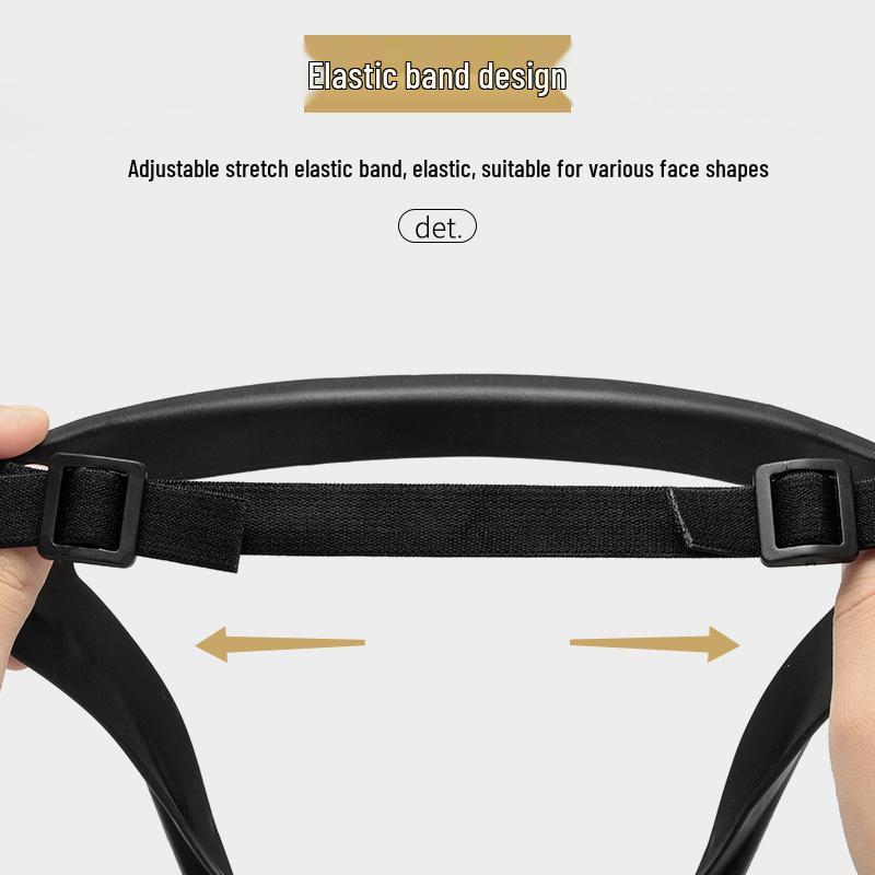 Children's Full Face Protection Mask with Anti-Fog Spherical Visor and Anti-Splash Goggles