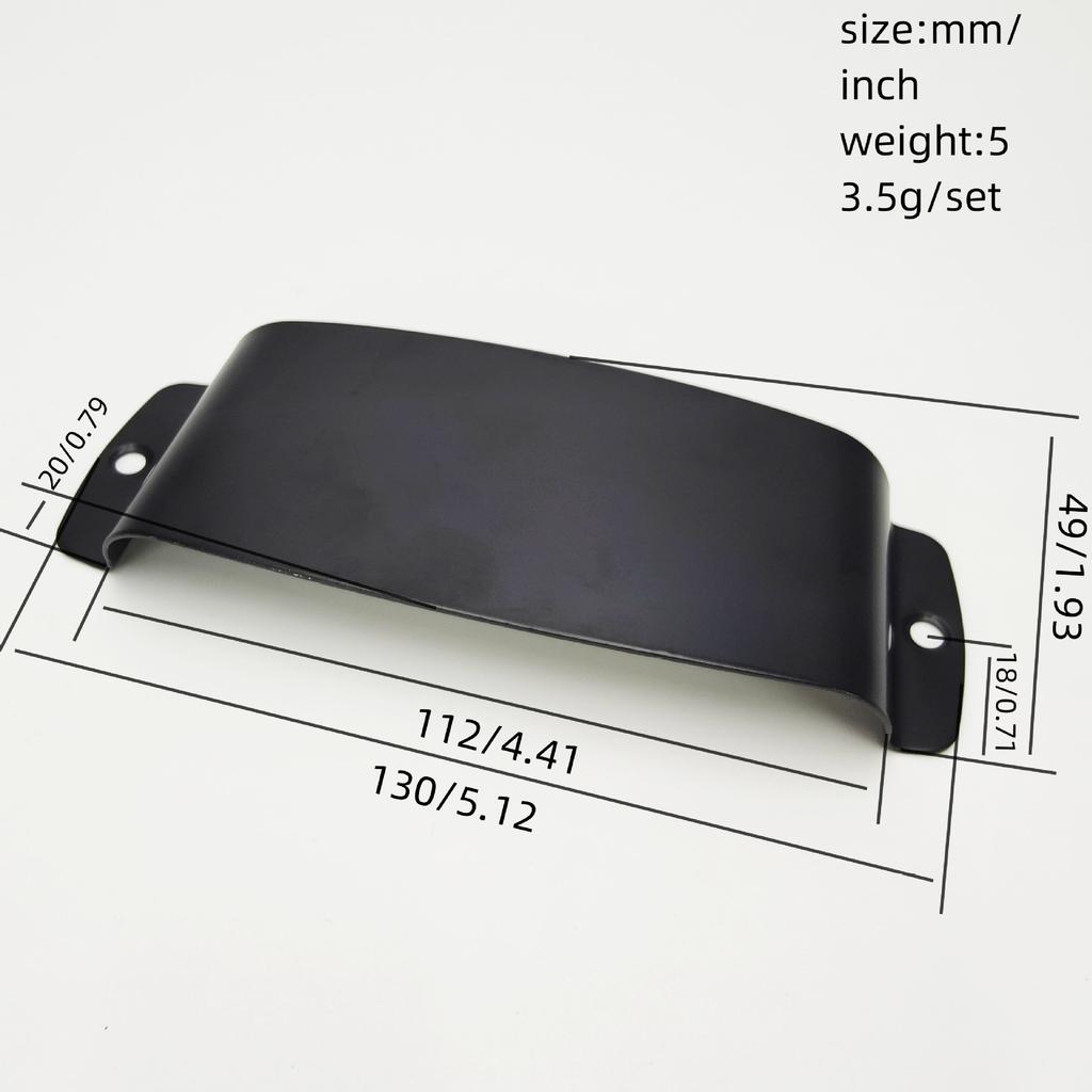 JB PB Series Guitar and Bass Pickup Covers Bridge Protective Cover Bass Bridge Protective Cover (Bottom)