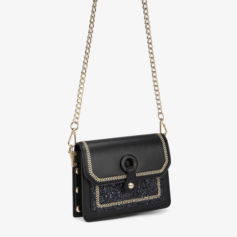 Light Luxury Women's Bag New Fashion Chain Single Shoulder Crossbody Bag Sequin Star Ocean Length 18cm High 15cm Wide 6cm