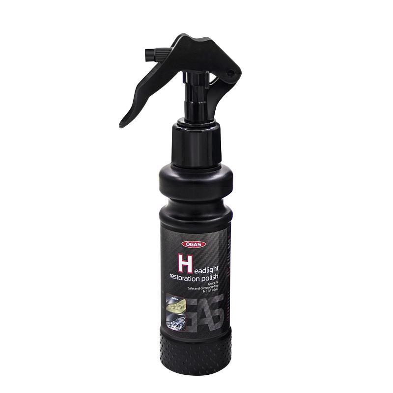 Car Headlight Restoration Spray: Fast Polish & Brighten, Remove Yellowing Without Sanding