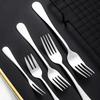 304 stainless steel fork table fork dessert fork tea fork fruit fork supplies laser