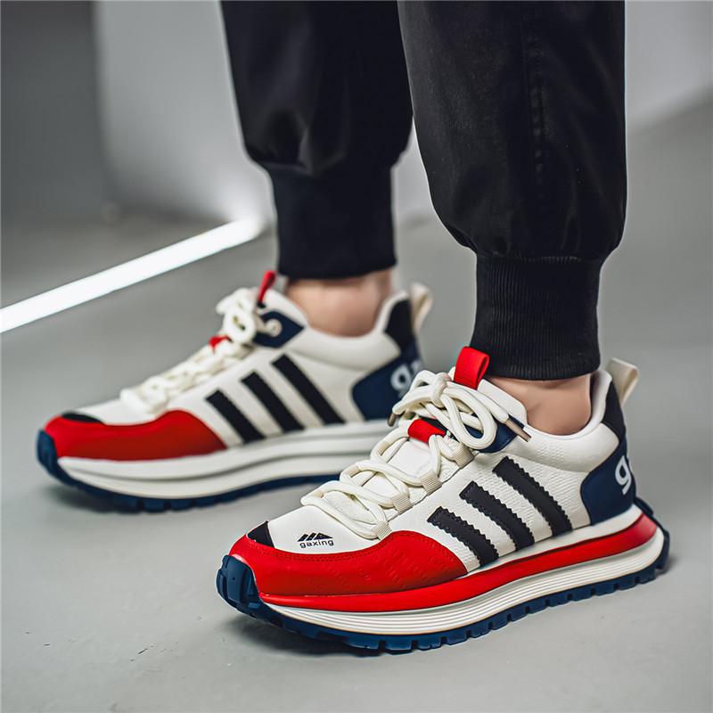 Men's Shoes 2025 New Spring Men's Casual Sports Shoes Youth Trend Versatile Thick-soled Wear-resistant Forrest Gump Shoes