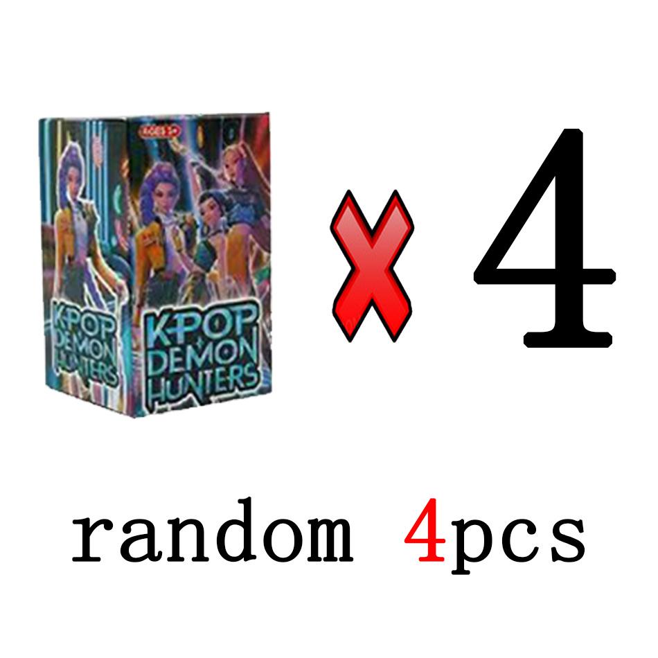 Anime Kpop Demon Hunters blind box Action Figure Toys Derpys Tiger Ranimeumi Mira Zoey Sussy Figurine Doll For Fans Gift