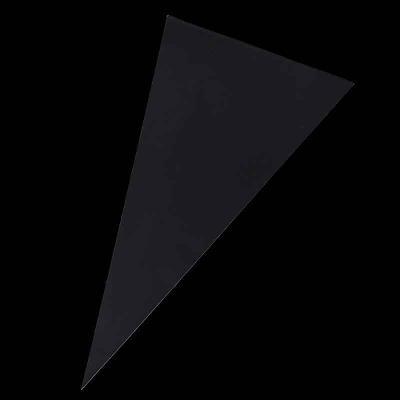 100X Clear Cone Shape Cellophane Bags Candy Sugar Popcorn Flower Packing Bag