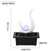 Popular Resin Water Feature: Small Zen Desktop Fountain for Wealth and Tranquility