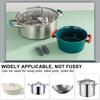 6Pcs Silicone Heat Insulation Pot Handle Non-slip Pot Handle Cover High Temperature and Wear Resistance Handle Kitchen Gadgets