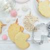 Kit pour biscuits en relief Licorne + 5 stylos choco pastel