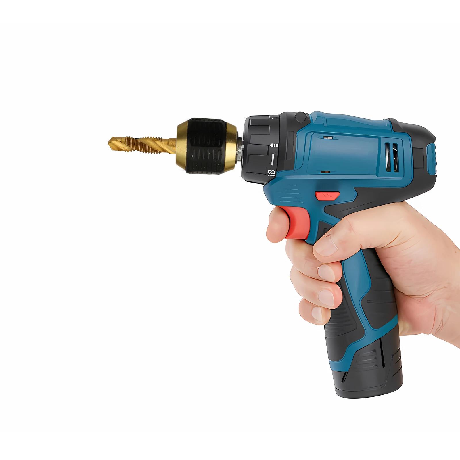 

For Hand Drills Hex Shank Taps HSS 4341 Material Hexagonal Handle Power Tools Accessories Spiral Groove Design China Mainland
