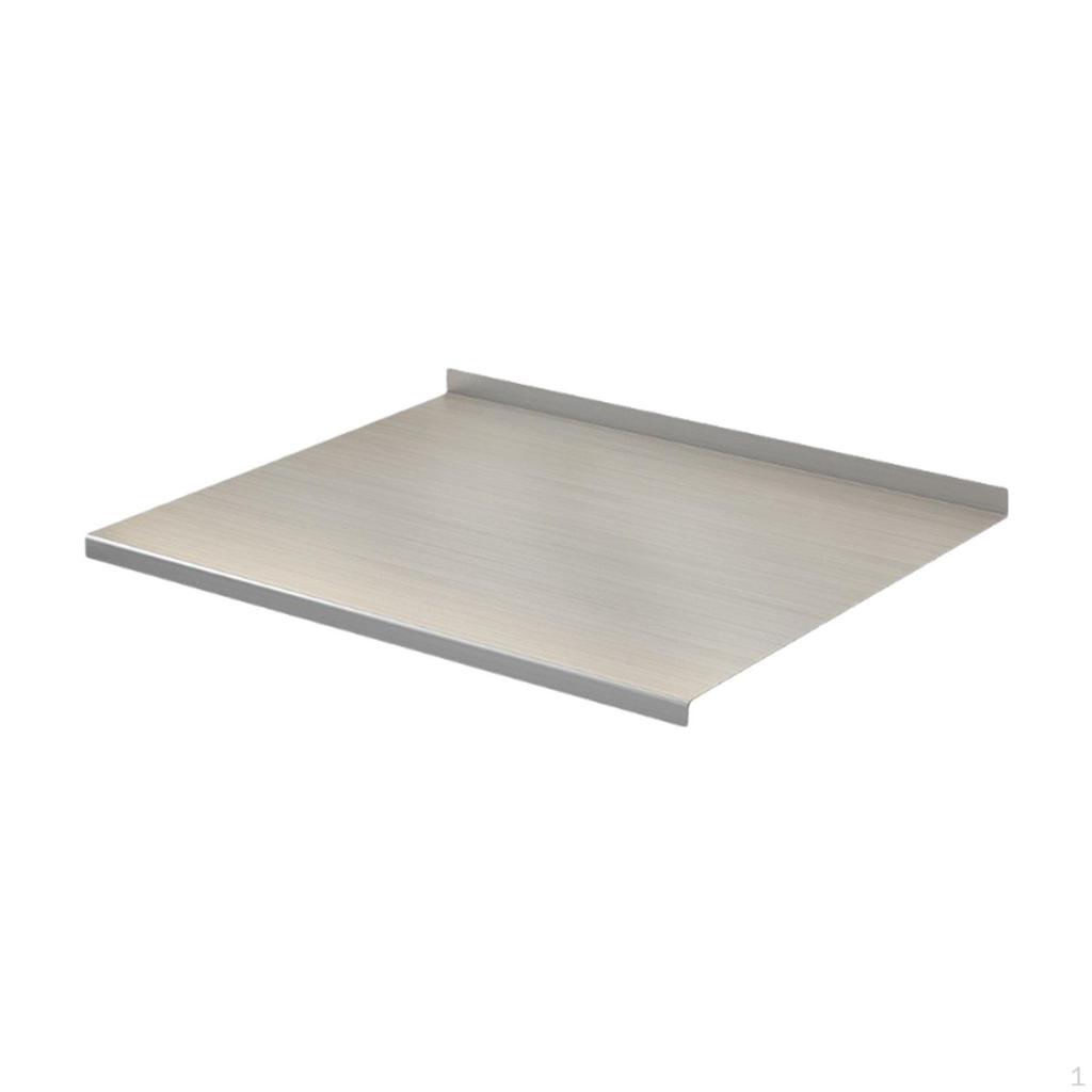 Stainless Steel Cutting Board 30 Cmx30 cm Nonslip Practical for Kitchen Kneading