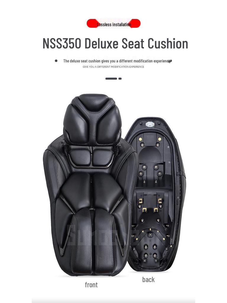 Honda Forza NSS350 Adjustable Latex Seat Cushion with Lumbar Support