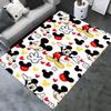 1pcMickey Mouse Patterned Office Rug, Desk Mat, Gift for, Home Decor Carpet, Playroom Flooring, Non-Slip Backing, Machine Washable