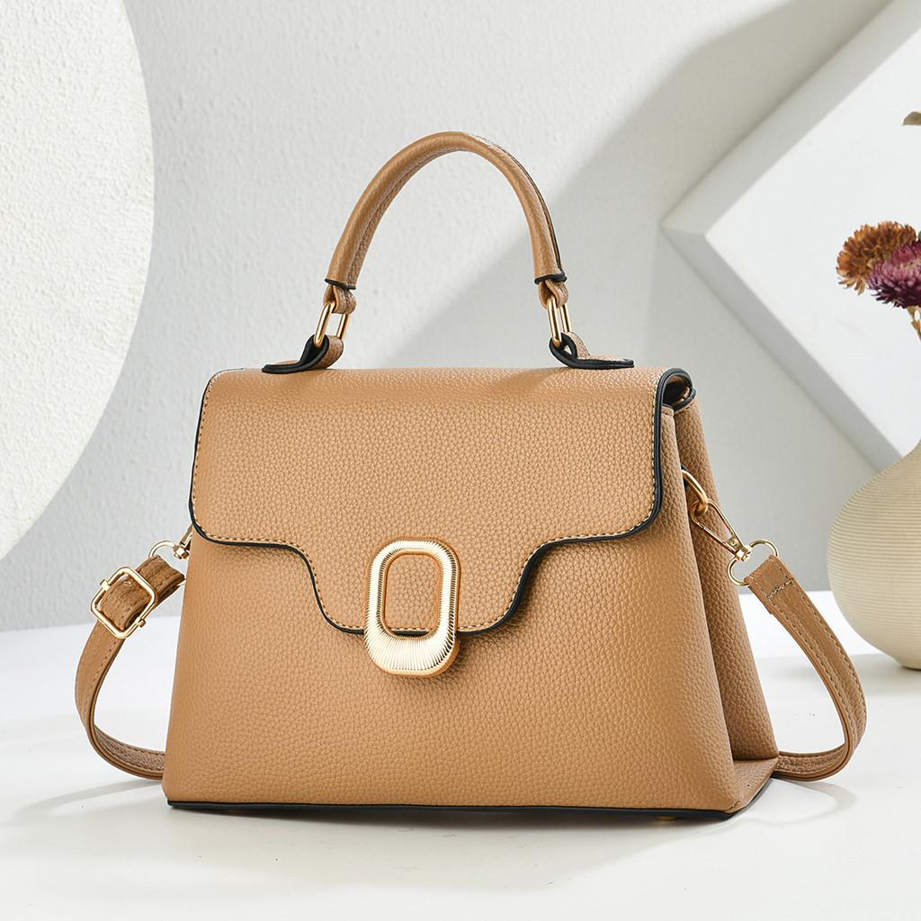 Street Style Pu Tote Bag For Women With Inner Zipper Pocket For Daily Use