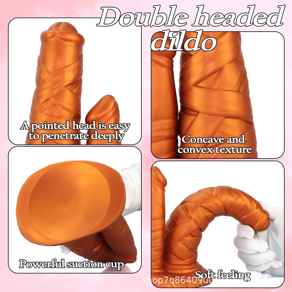 Dual-Headed Silicone Animal Anal Plug & Dildo for Men and Women