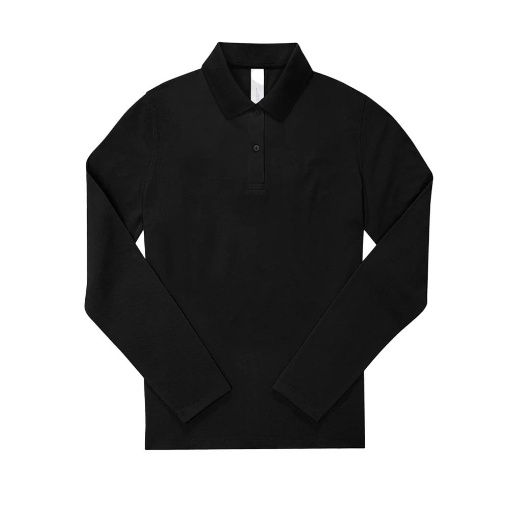 B&C Womens/Ladies My Polo 180 Long-Sleeved Shirt