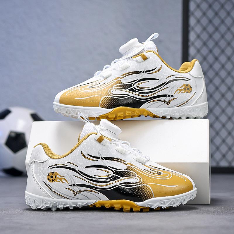 New Men Kids Soccer Shoes Boys Non-Slip Training Shoes Professional Football Boots Ultralight Match Cleats Grass Drop Shipping