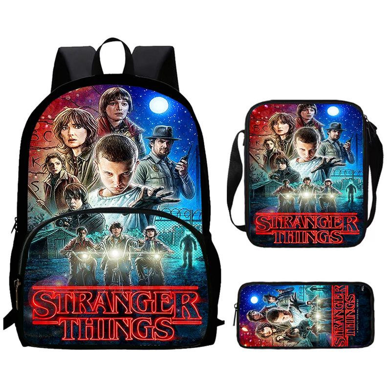 Monster Story Schoolbag High Definition Multi-Function Oxford Lightweight Backpack