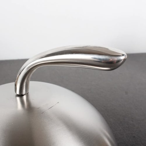 Desirable Stainless Steel Dome-Shaped Teppanyaki Dish Lid (20cm) for Steak and Okonomiyaki