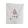 Elegant Christmas Hanging Cloth 40*48cm Embroidered Napkins  Photo Props