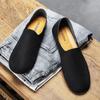 Fashion Autumn Hot Selling Soft Soled Comfortable Loafers Massage Flat Bottom Commuting Men's Work Shoes Men's Leather Casual Shoes