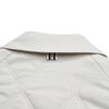 FILA Heritage Classic Minimalist Fashionable Casual Versatile Comfortable Warm Mid-Length Cotton Coat Women coats Light-Khaki F11W618908FLK