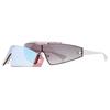 Versace Grey Gradient Shield Ladies Sunglasses Ve2265 100011 144