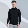 Men's High Lapel Loose Thickened Knit Sweater Casual Short Section Hedging Long-sleeved Bottoming Sweater Outer Sweater