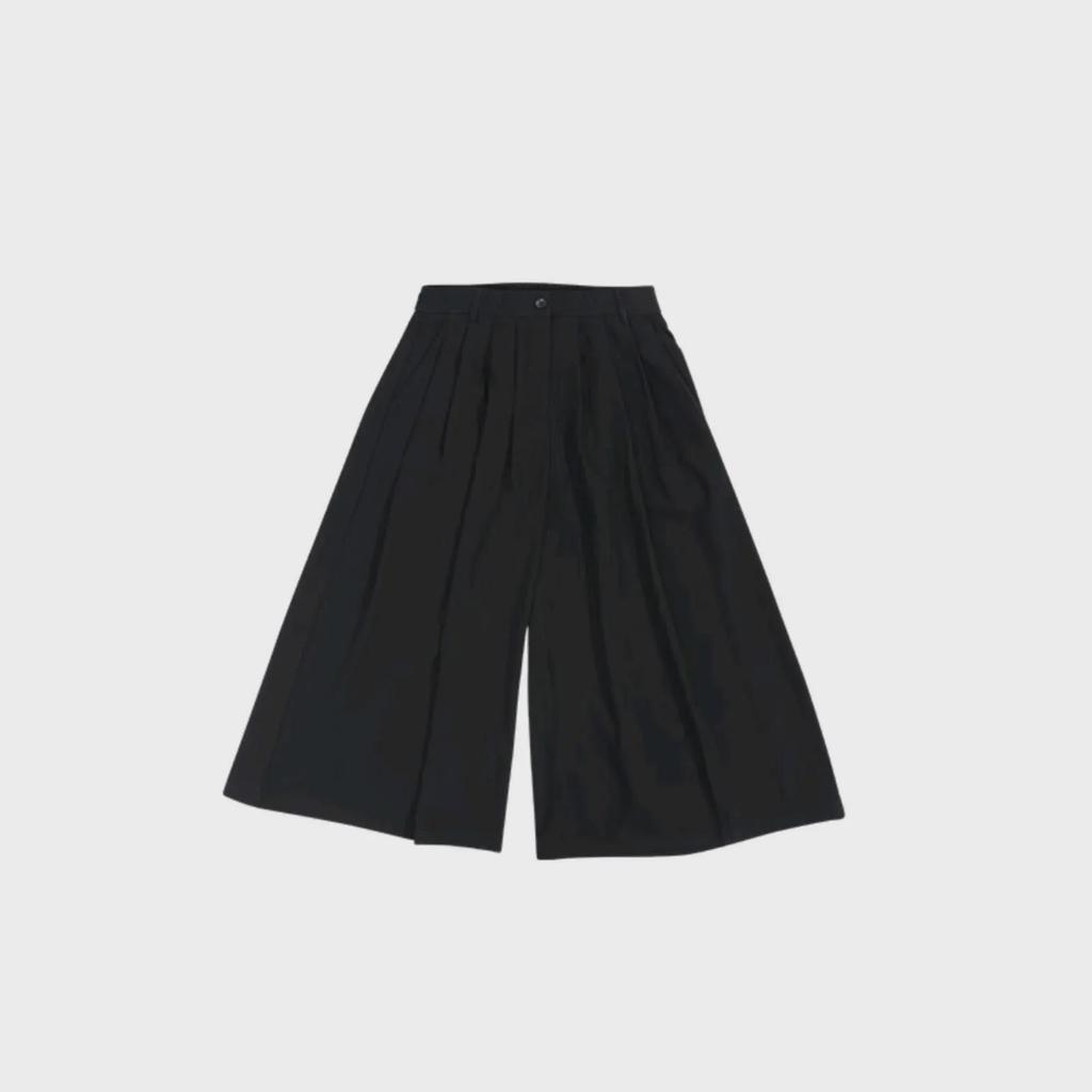 Kalhoty širokých nohavic inspirované Yohji Yamamotem bez rozdílu pohlaví: High-End Neformální Sukně-Kalhoty pro Muže a Ženy