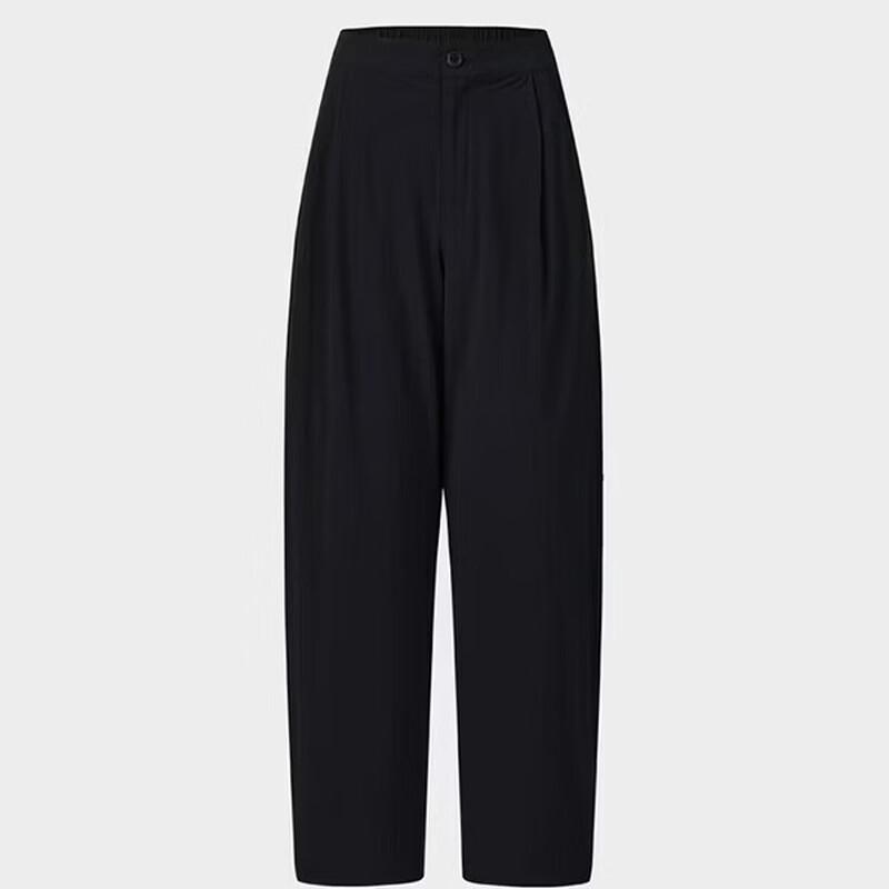 FILA Women s Golf Loose Wide-Leg Woven Pants L