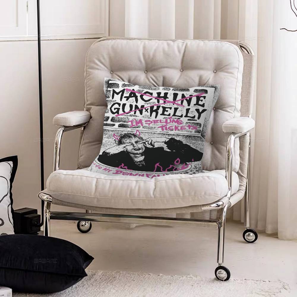 MGK M-Machine Gun K-Kelly Stitch Lucky Dragon pillow cover sofa cushion cover home room decoration children gift