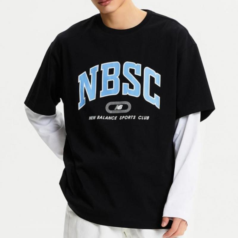 New Balance Camiseta de Manga Curta Uni Nbsc Nbnee22533