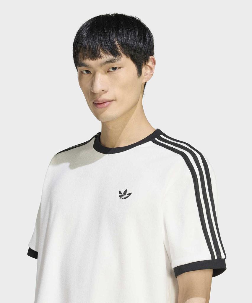 ADIDAS Terry Cali Tee - Cloud White:Black / Kw7400