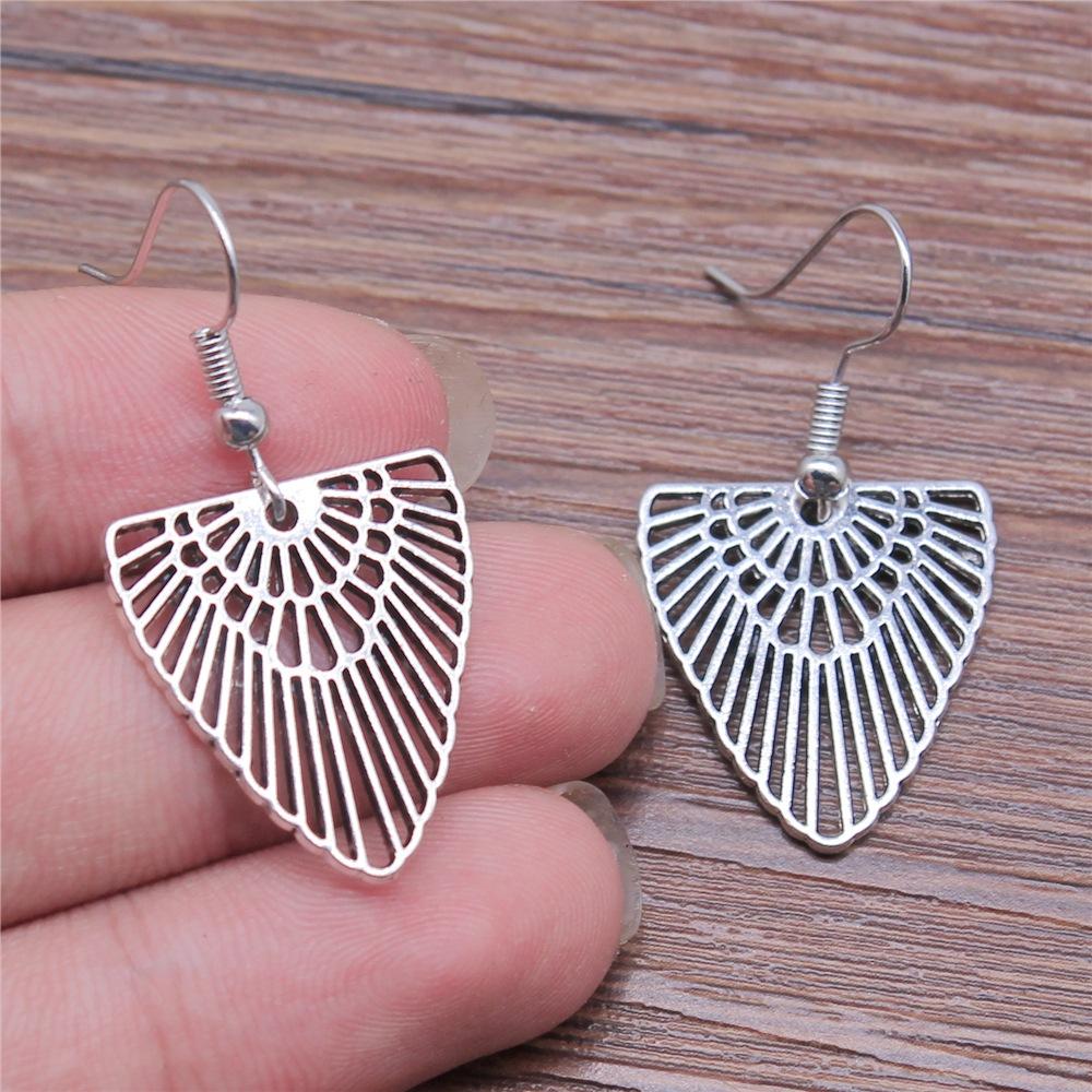 30 Styles Women Fashion Simple Handmade Earrings Geometric Swirl Triangle Teardrop Pendant Dangle Earrings
