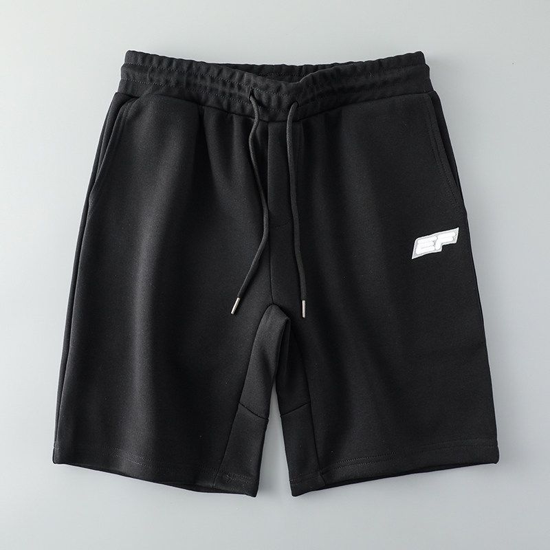 Knit Casual Sports Shorts Men's Summer Air-Permeable Beachwear Men's Pants Running Workout Cropped Pants Export Men's Trousers