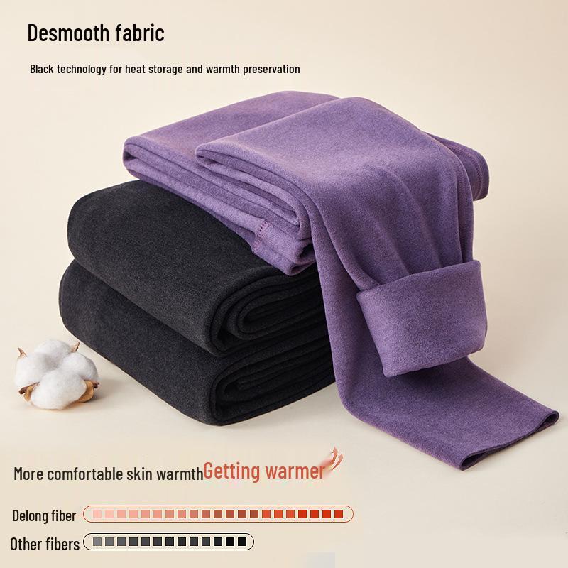 Extra Dicke Thermische Nahtlose Antibakterielle Fleecegefütterte Leggings für Männer & Frauen - Ideal für ältere Menschen