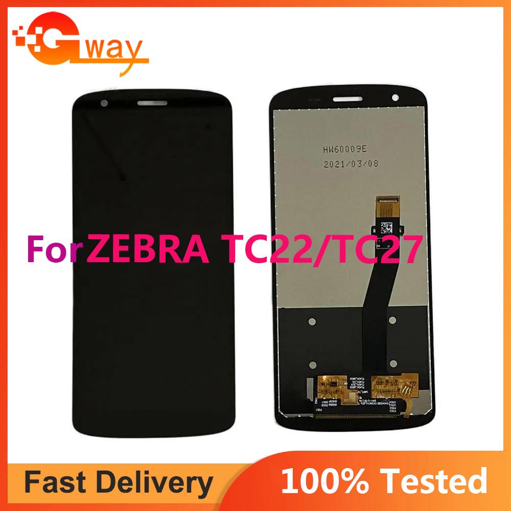 LCD Screen and Digitizer Full Assembly For ZEBRA TC22 TC27