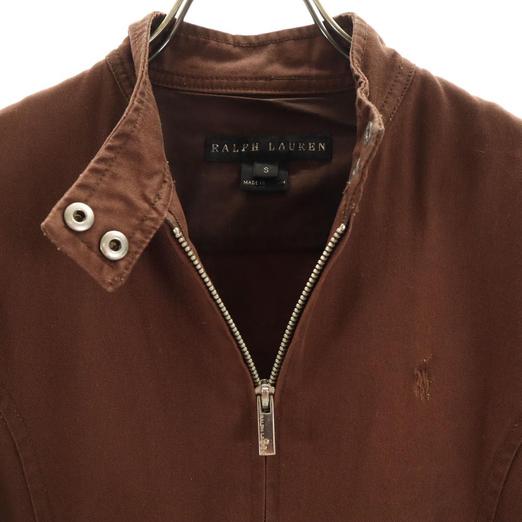 RALPH LAUREN Single riders jacket S Brown Women Used