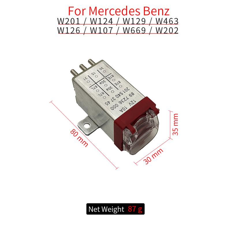 Car Overload Protection Relay Stable Performance Wear Resistant Overload Relay  for Mercedes Benz R129 W124 W126 W201 2015403745