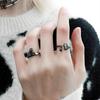 Open Design Kitty Ring Copper Allergy Resistant Lightweight Fashion Jewelry Stylish Finger Rings For Daily Wear Gifts
