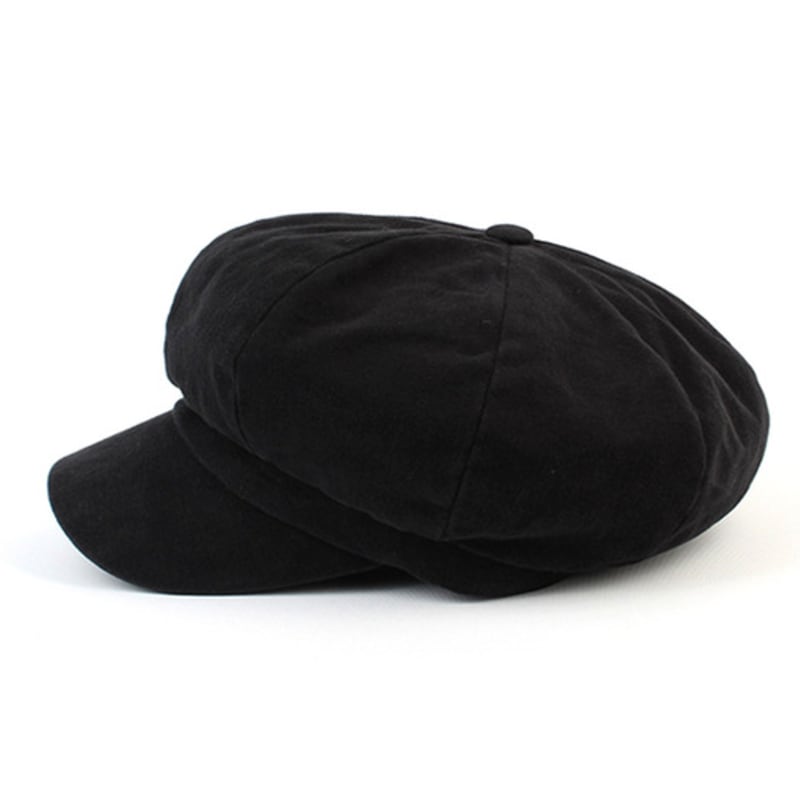 Universal Chemistry Belted Hard Washing Black Newsboy Cap