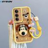 KEYSION Shockproof Case for Redmi 15 5G with Lanyard Soft Silicone Cute 3D Cartoon Doll Phone Back Cover for Xiaomi Redmi 15 5G