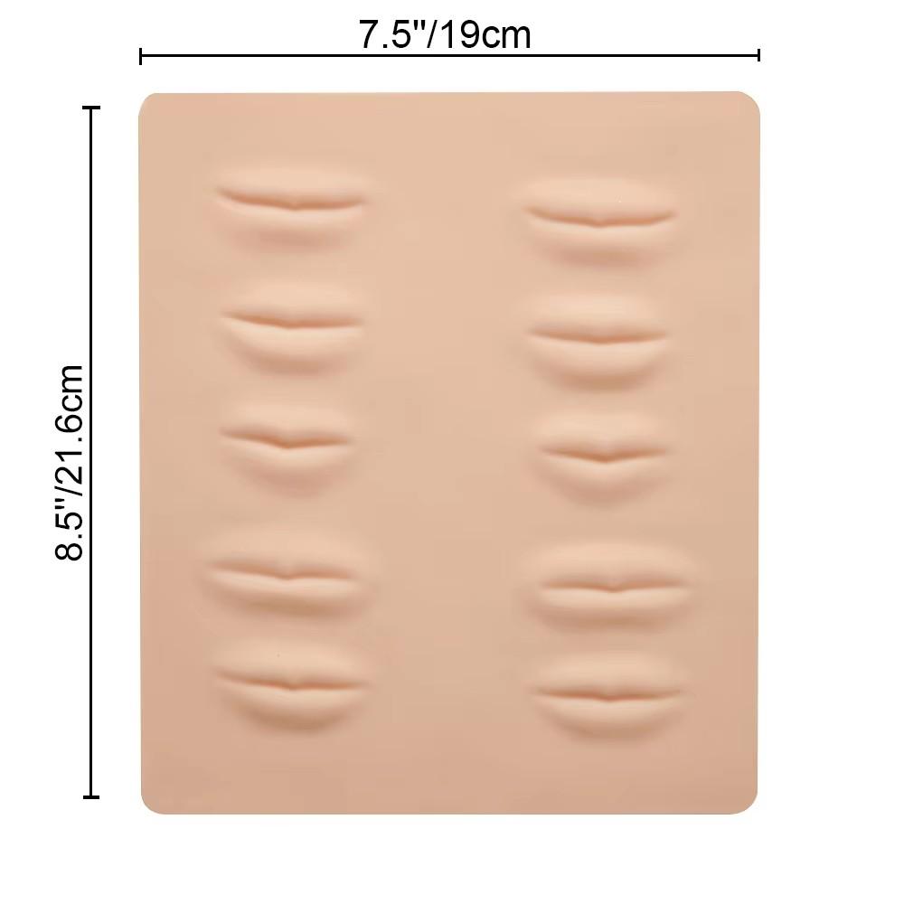 Tattoo Practice Skin Microblading Supplies Eyebrow Eyeliners Practice Latex Skin Permanent Makeup Eyebrow Tattoo Training Tool