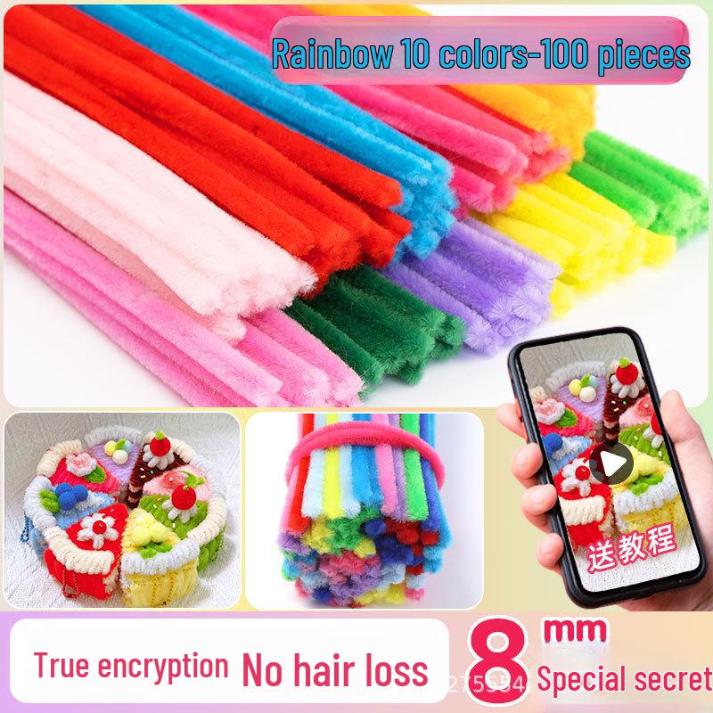 DIY Wool Twist Stick Toy Kit for Kids