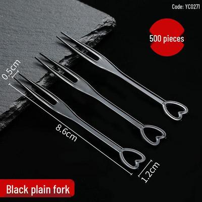 Zhaoran Disposable Plastic Fruit Forks