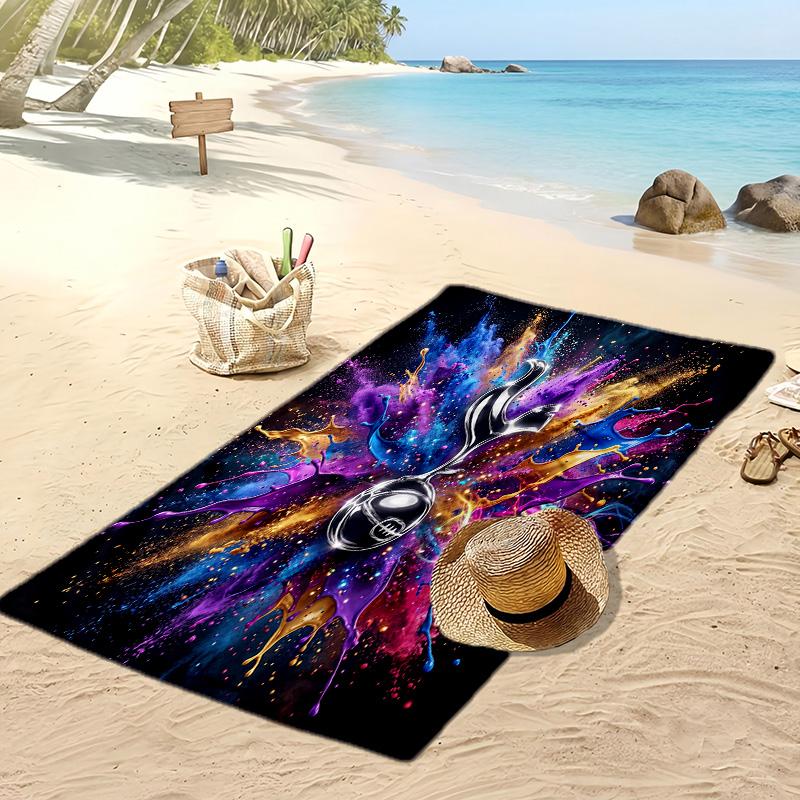 Tottenham Hotspur Printed Beach Towel Quick Dry Soft TowelPortable Large Rectangular Beach Blanket for Travel Swimming Pool